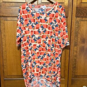 LuLaRoe Irma Disney Collection Donald Duck